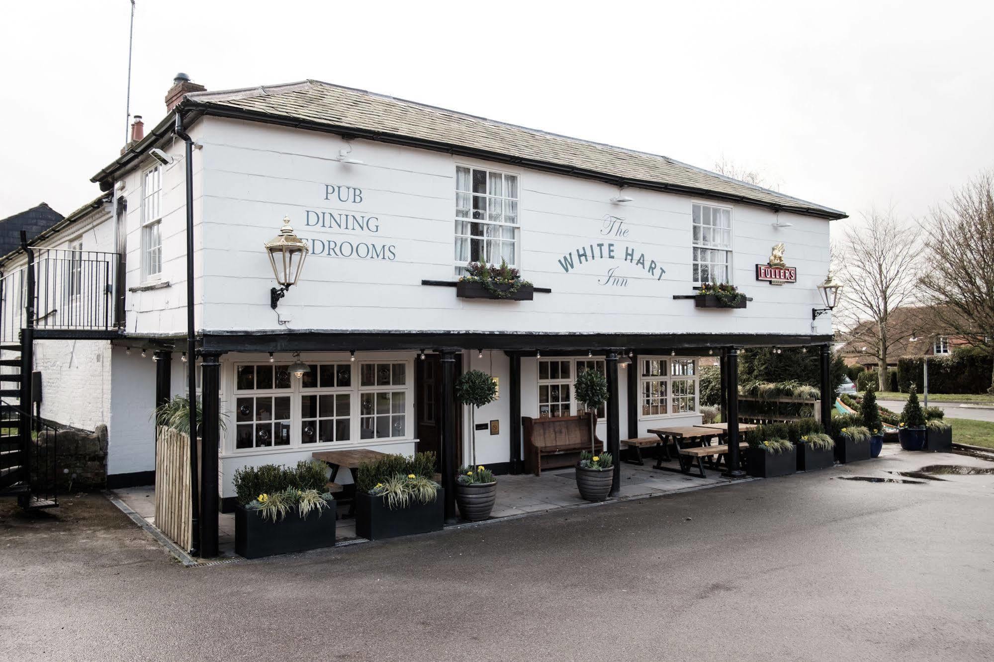 The White Hart Hotel Stockbridge  Bagian luar foto