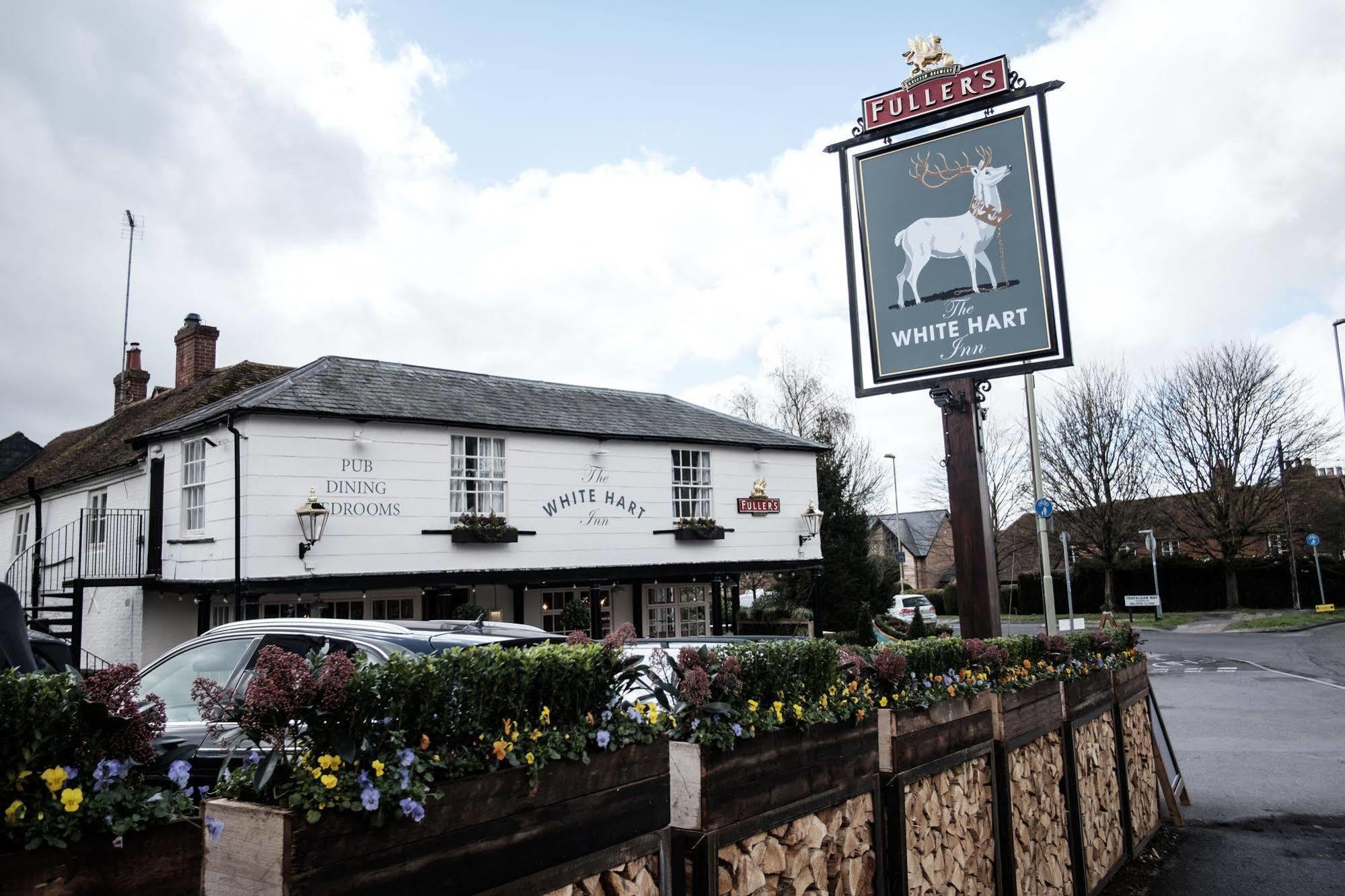 The White Hart Hotel Stockbridge  Bagian luar foto